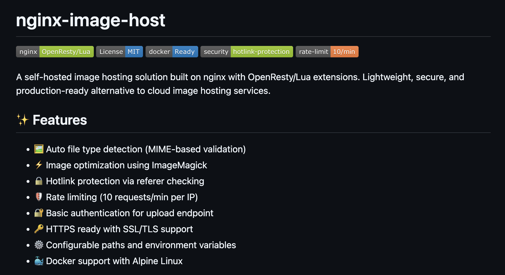 使用Nginx搭建个人图床，让链接永远有效！